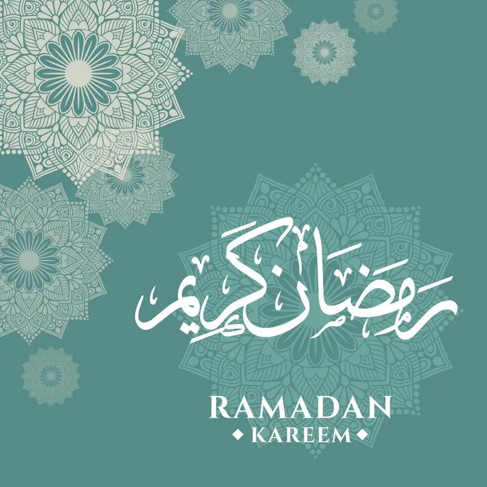 ramadan kareem greeting background template vector 7